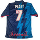 PLATT 7 Arsenal 1995/1996 Away Football Shirt  Large
