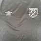 West Ham United 2022/2023 Away Football Shirt   Small