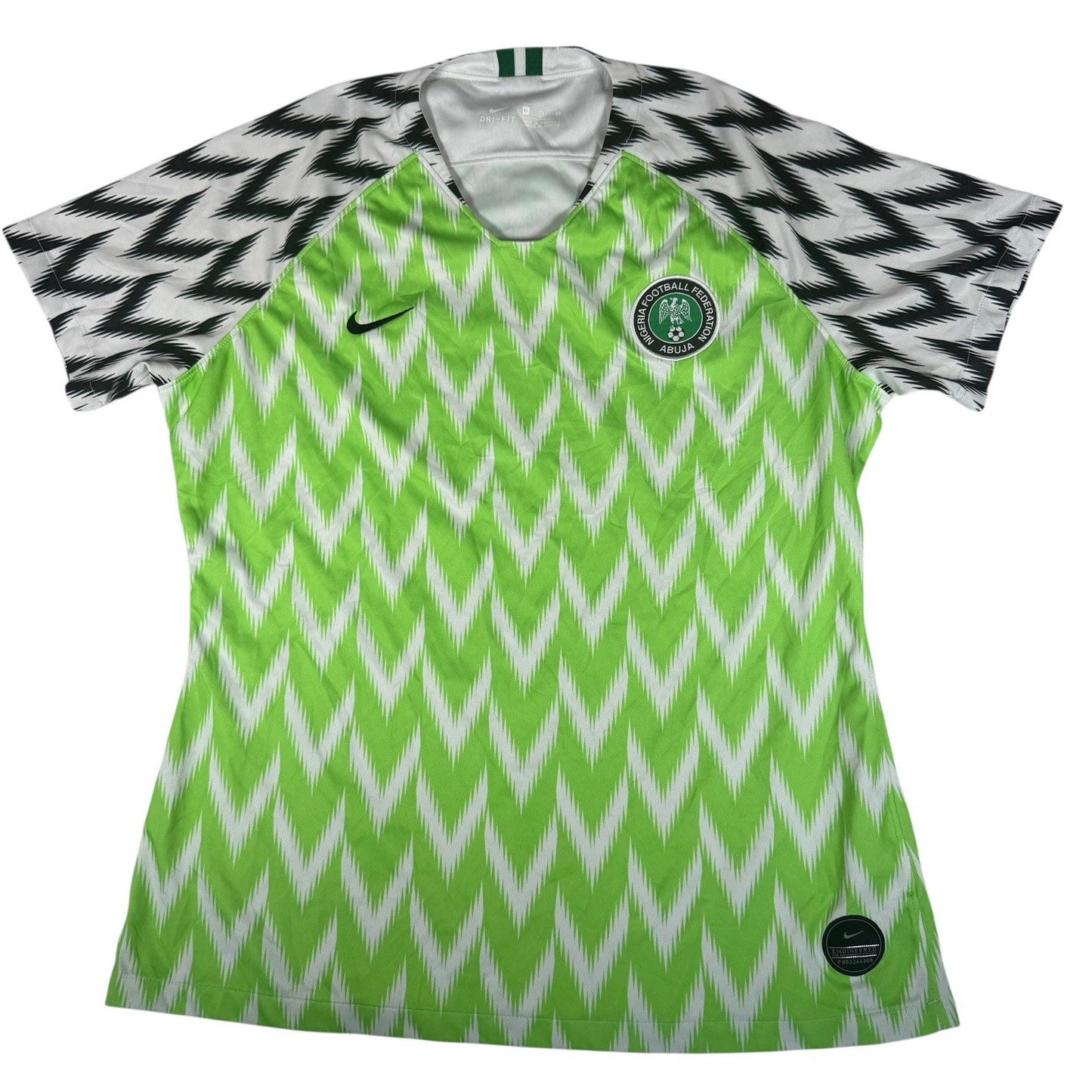 Nigeria 2018/2019/2020 Home Football Shirt Wo XL