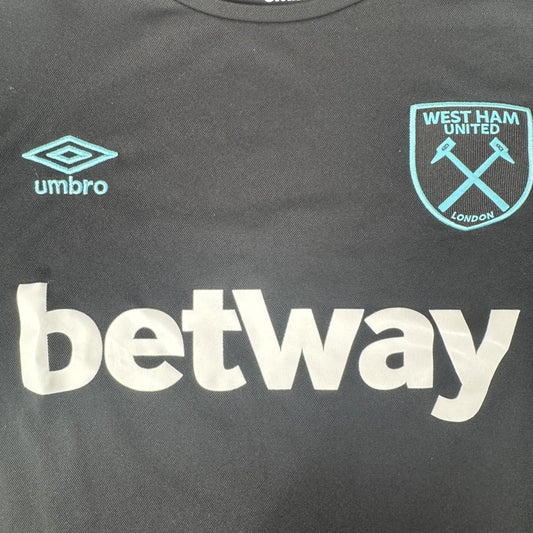 West Ham United 2017/2018 Away Football Shirt  XL