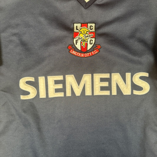 Lincoln City 2003/2004 Away Football Shirt  Medium
