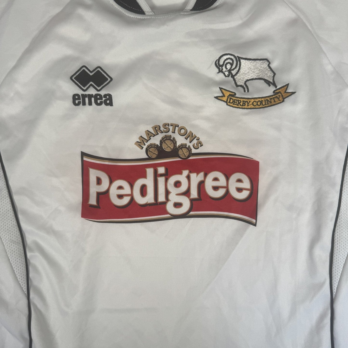 Derby County 2003/2004/2005 Long Sleeve Home Football Shirt 2XL XXL