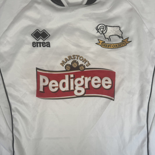 Derby County 2003/2004/2005 Long Sleeve Home Football Shirt 2XL XXL