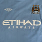 BALOTELLI 45 Manchester City 2010/2011 Home Football Shirt Medium