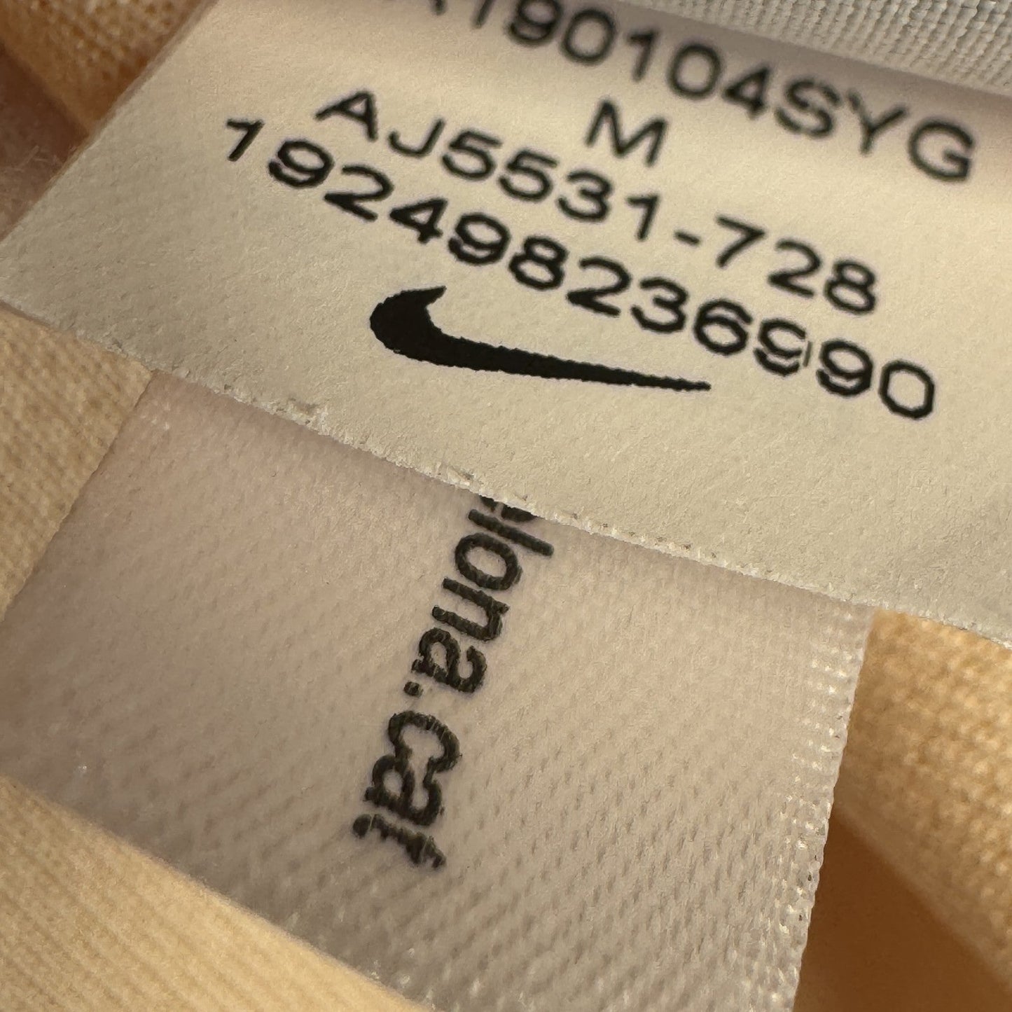 Barcelona 2019/2020 Yellow Away Football Shirt  Medium