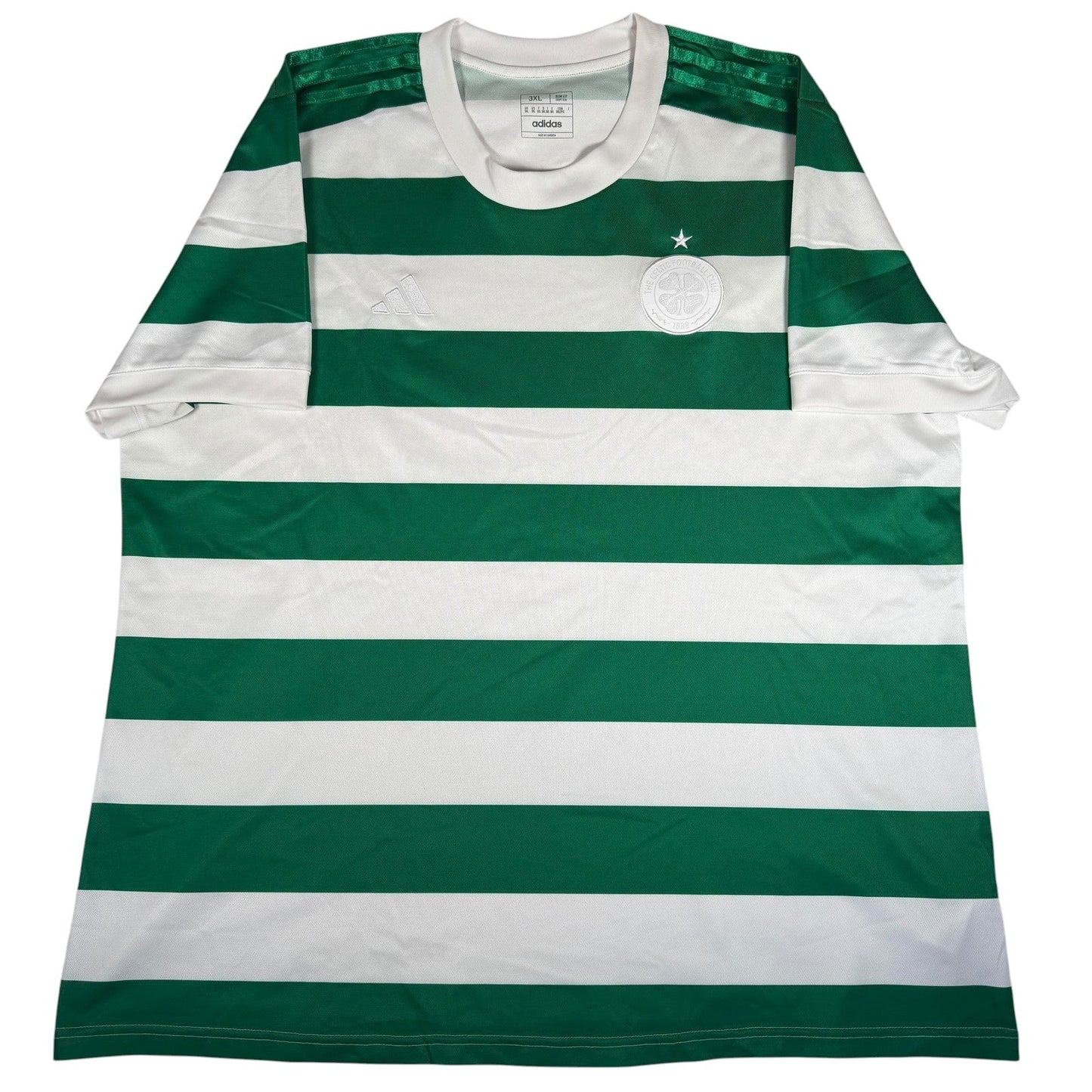 Celtic 2023/2024 120 Years of Hoops Home Football Shirt  3XL XXXL
