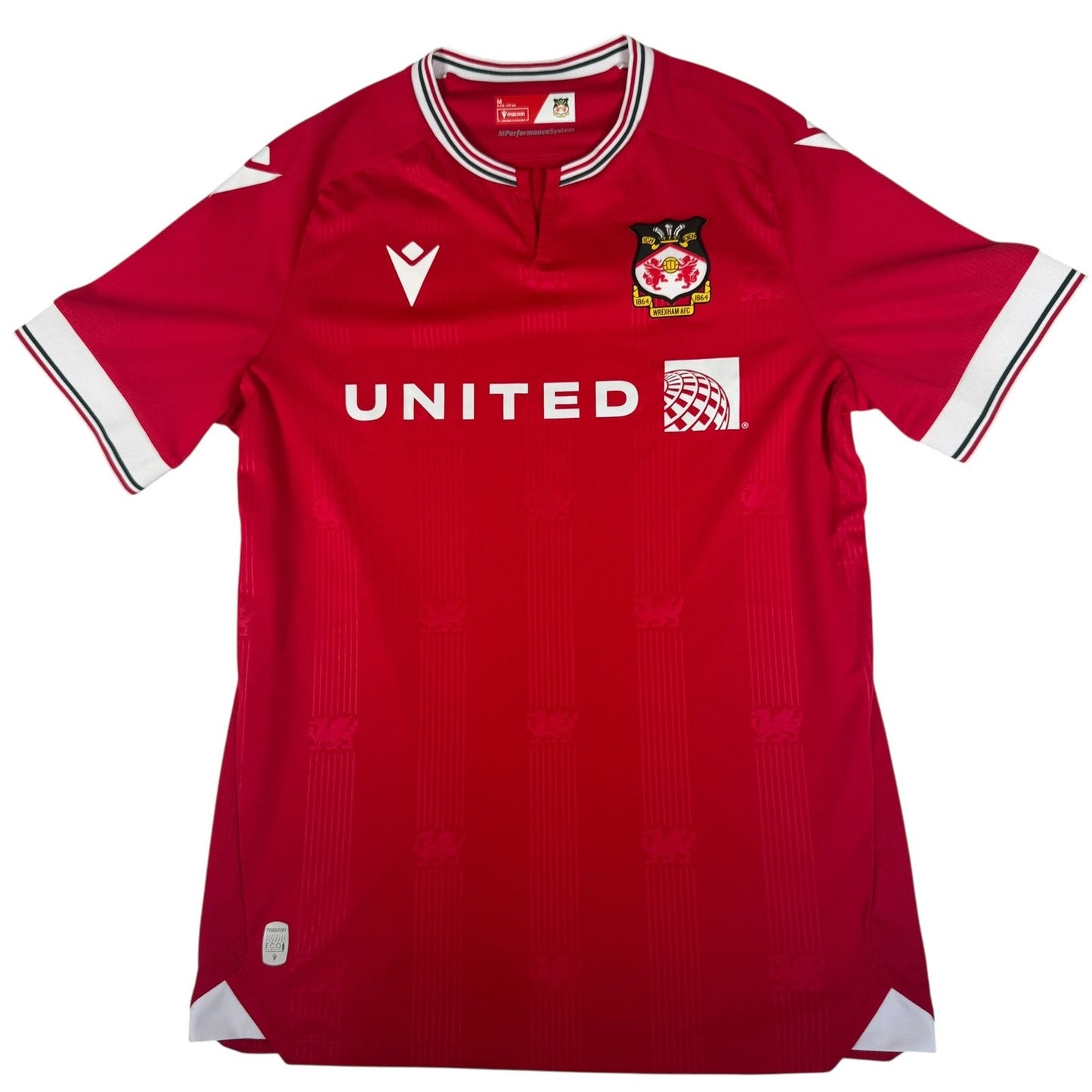 Wrexham AFC 2023/2024 Home Football Shirt  Medium