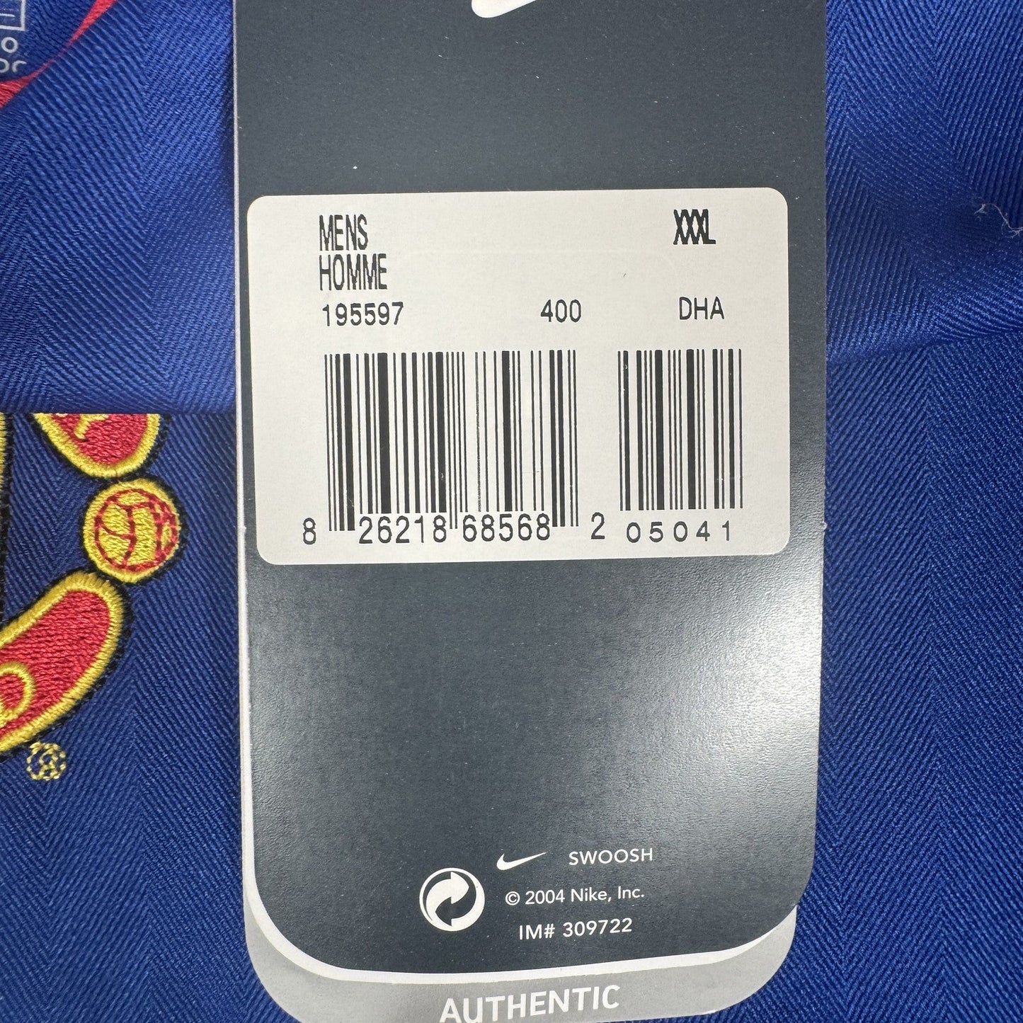 Manchester United 2005/2006 Away Football Shirt 3XL XXXL BNWT BNIB