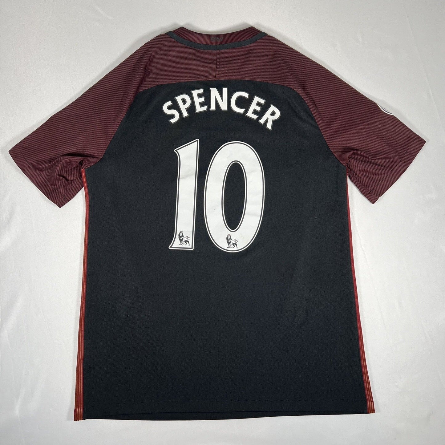 Manchester City 2016/2017 Away Football Shirt  Large