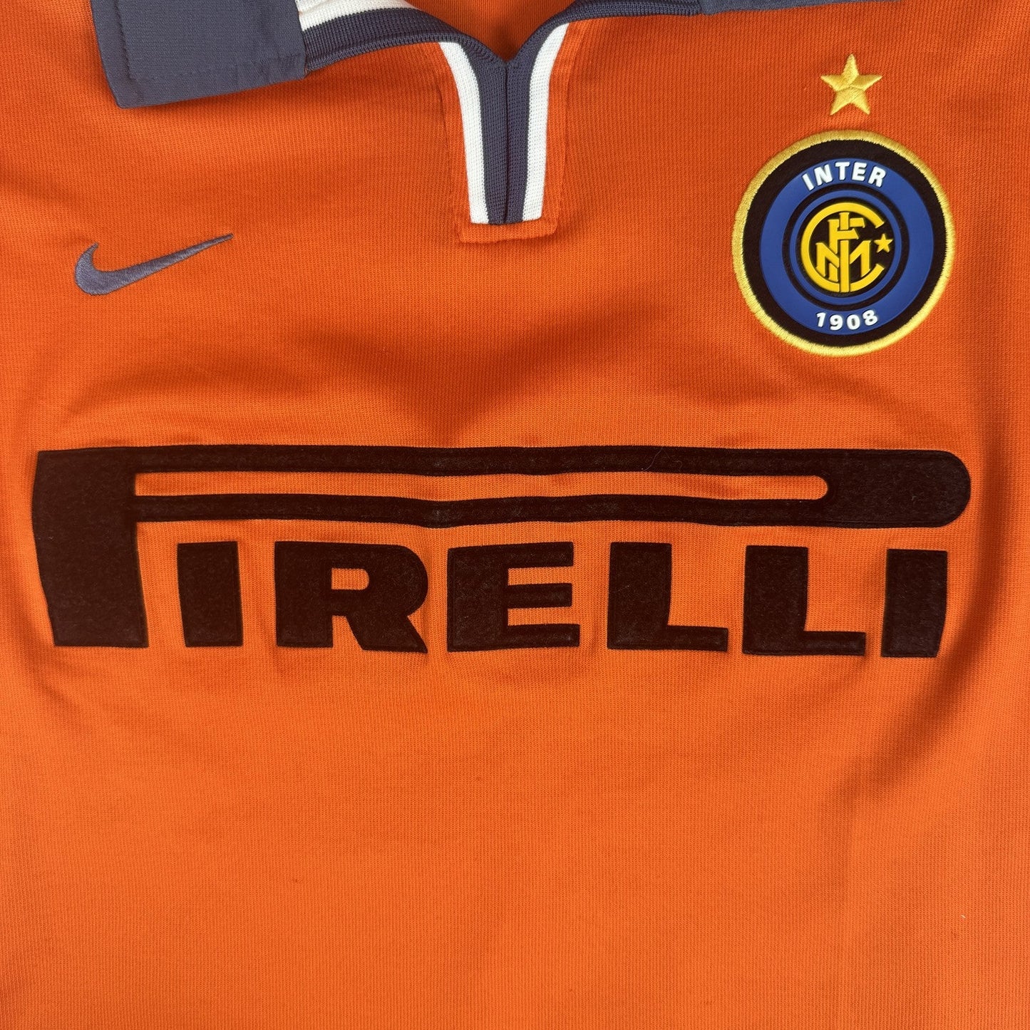 RECOBA 20 Inter Milan 2000/2001 Third Football Shirt  Large