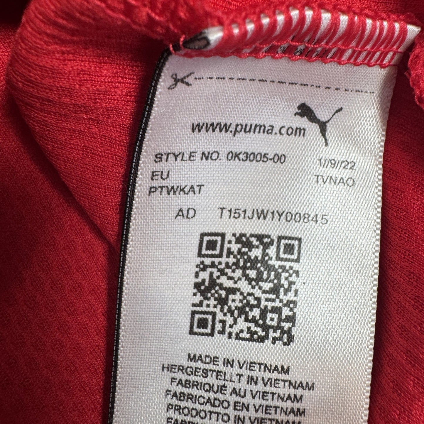 Rotherham United 2022/2023 Home Football Shirt  Medium