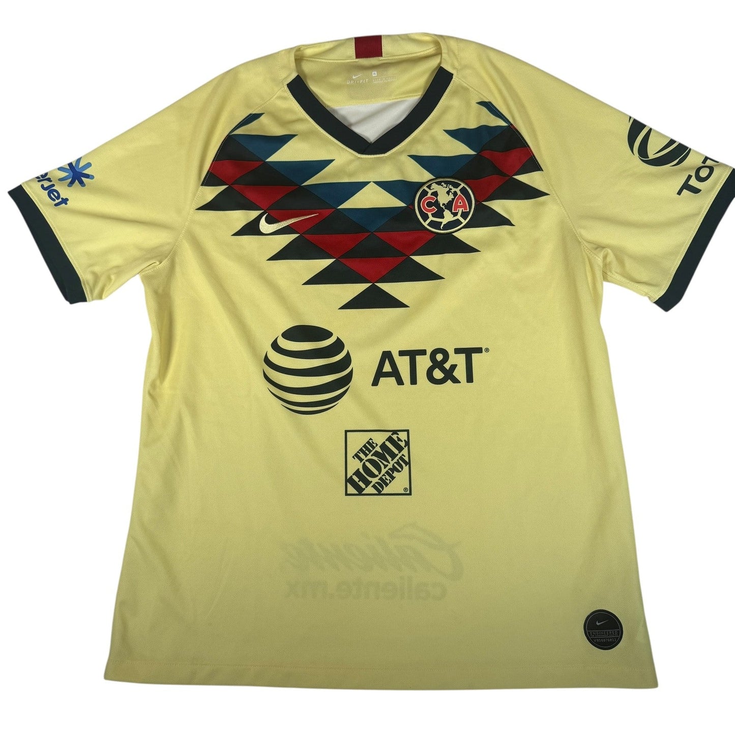 Club America 2019/2020 Home Football Shirt  Medium