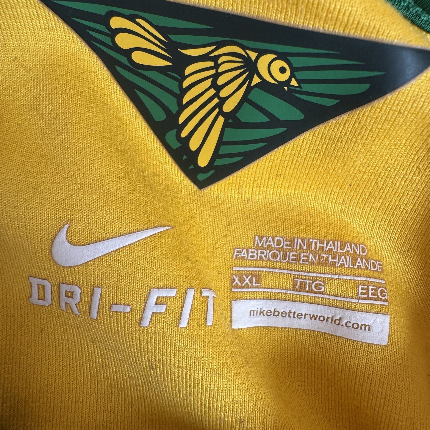 Brazil 2014/2015/2016 Home Football Shirt  XXL 2XL