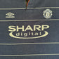 Manchester United 1999/2000 Away Football Shirt  XL