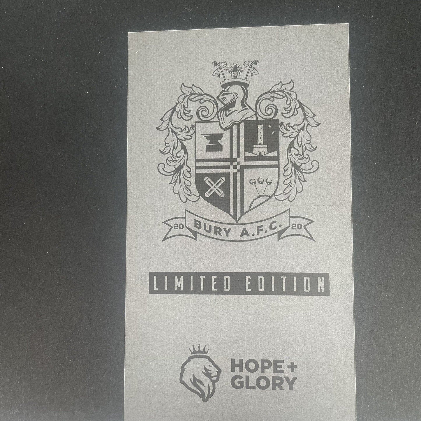 Bury 2022/2023 Blackout Boxed Limited Edition Football Shirt Large