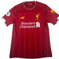 VIRGIL 4 Liverpool 2019/2020 Home Football Shirt  Small