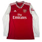 Arsenal 2019/2020 Home Long Sleeve Football Shirt  Medium