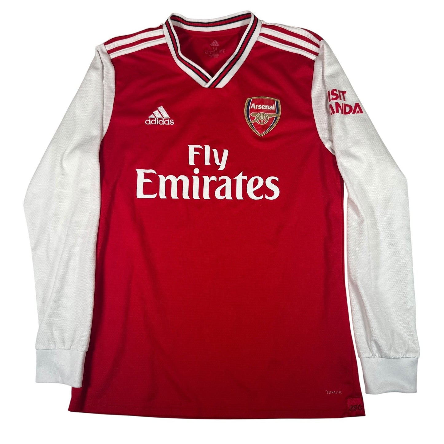 Arsenal 2019/2020 Home Long Sleeve Football Shirt  Medium