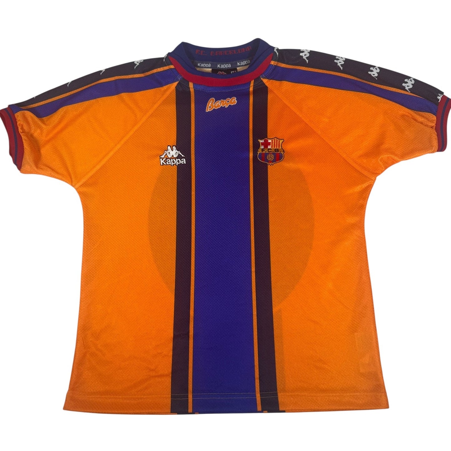 Barcelona 1997/1998 Away Football Shirt  Medium