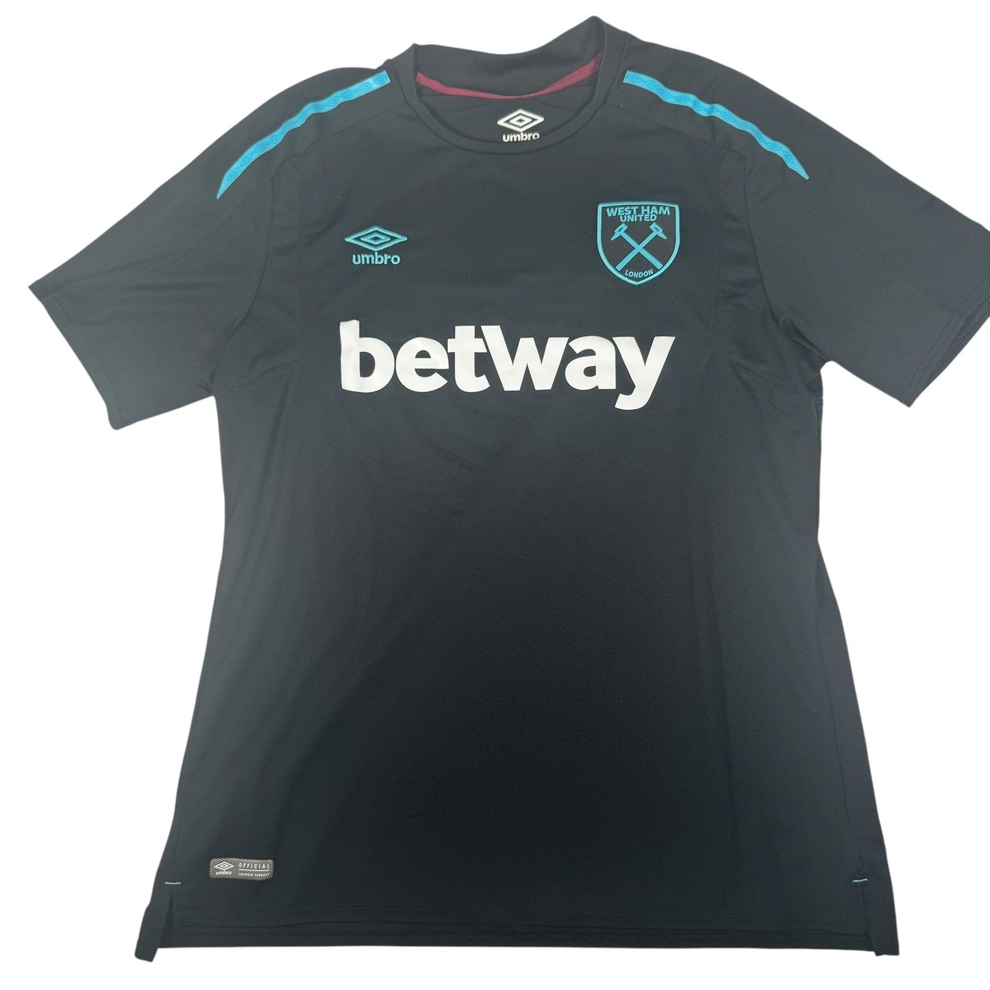 West Ham United 2017/2018 Away Football Shirt  XL
