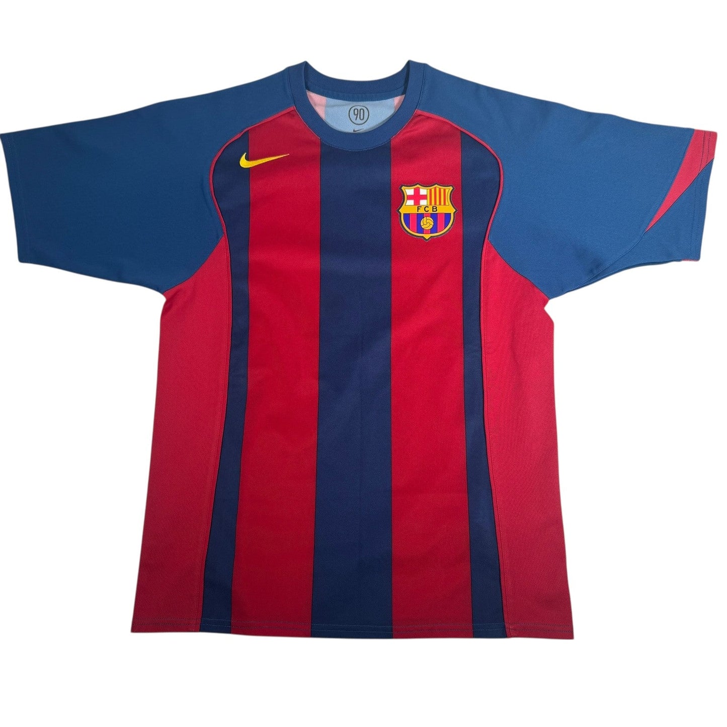 Barcelona 2004/2005 Home Football Shirt  Small