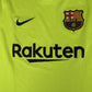 Barcelona 2018/2019 Away Long Sleeve Football Shirt  Small