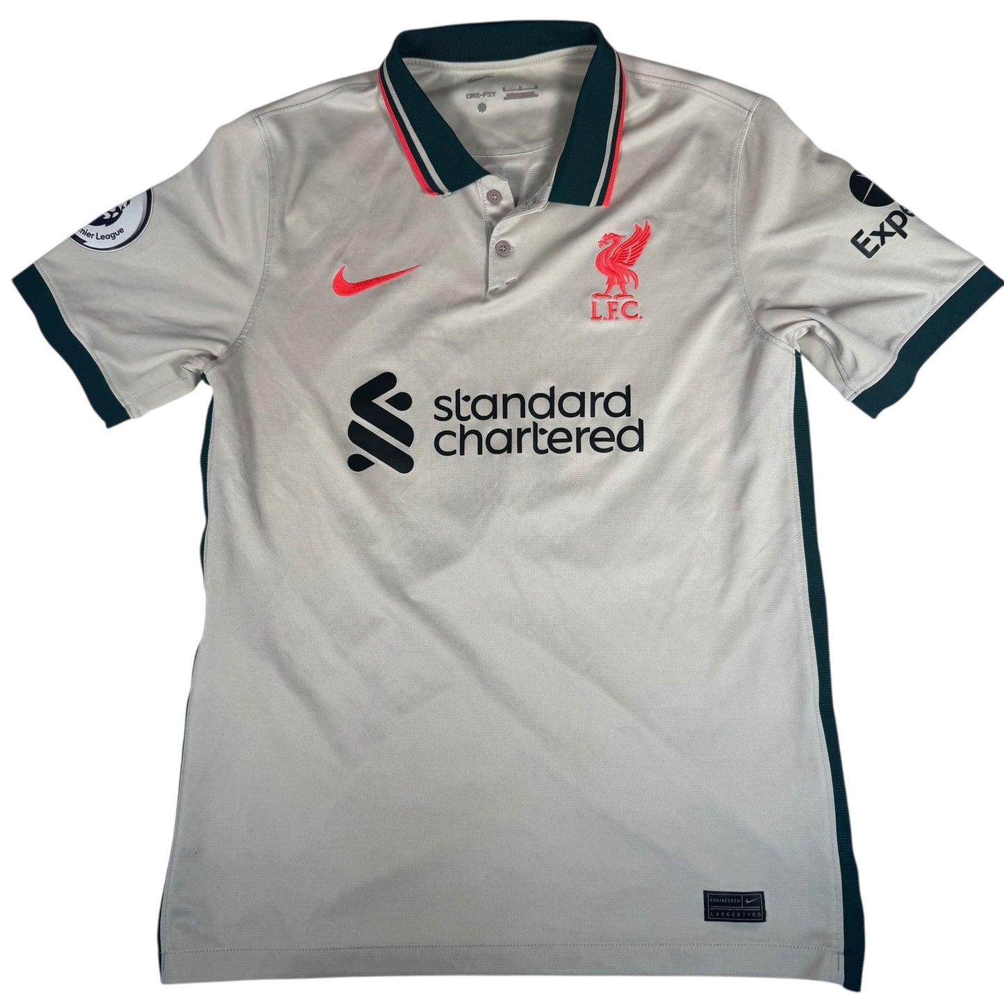 ALEXANDER-ARNOLD 66 Liverpool 2021/2022 Away Football Shirt Medium
