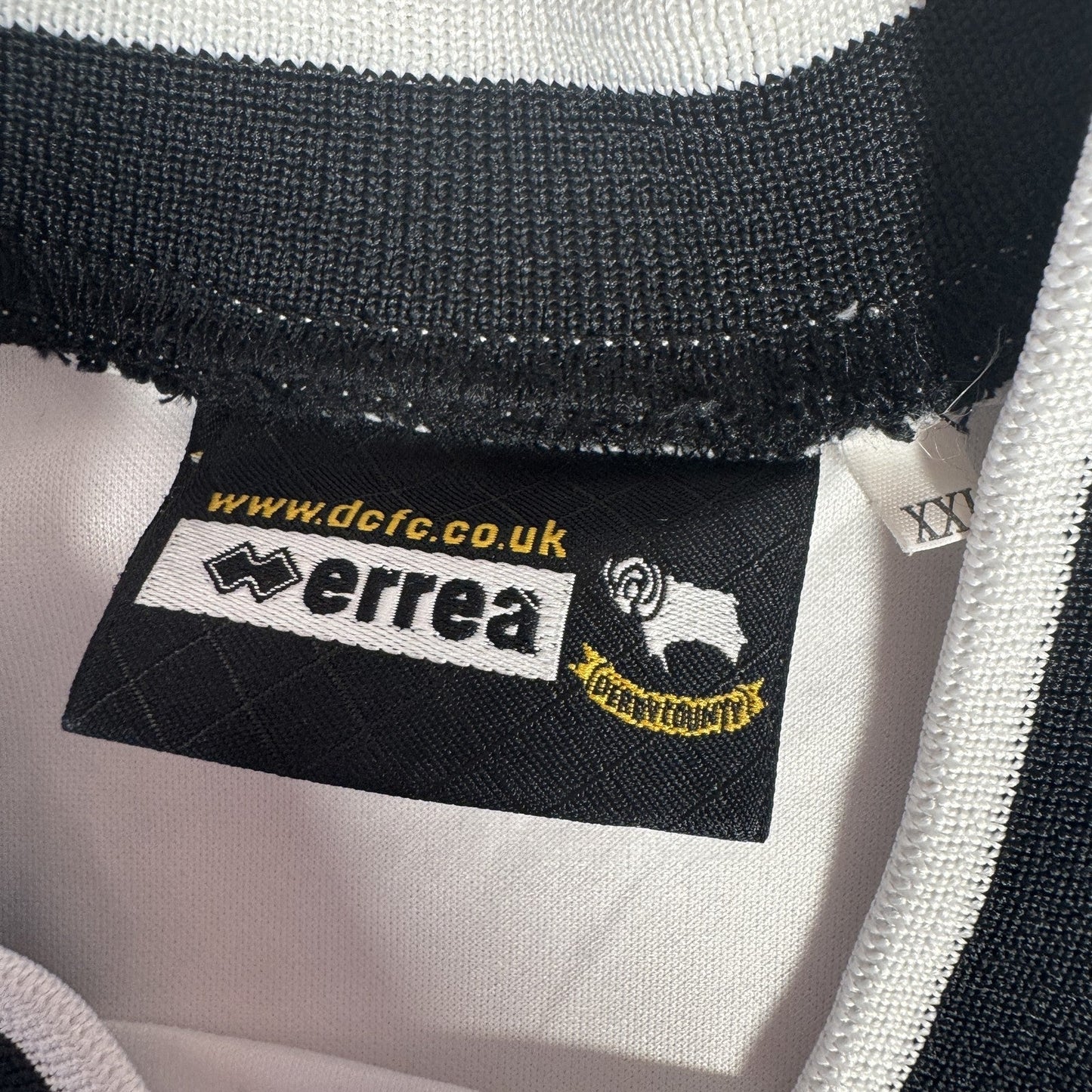 Derby County 2003/2004/2005 Long Sleeve Home Football Shirt 2XL XXL