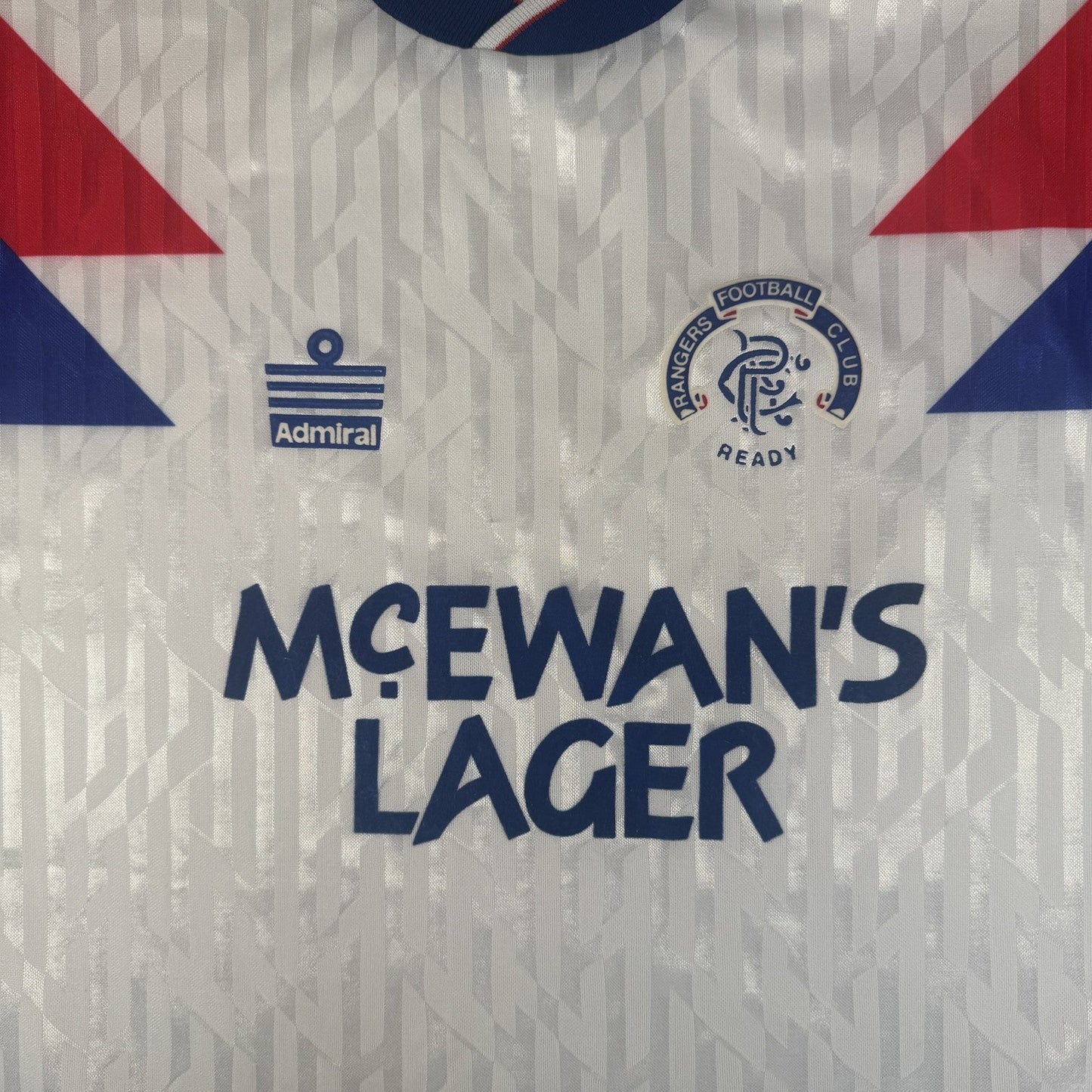 Rangers 1990/1991/1992 Away Football Shirt  Medium