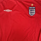 England 2004/2005/2006 Away Football Shirt Long Sleeve  XL