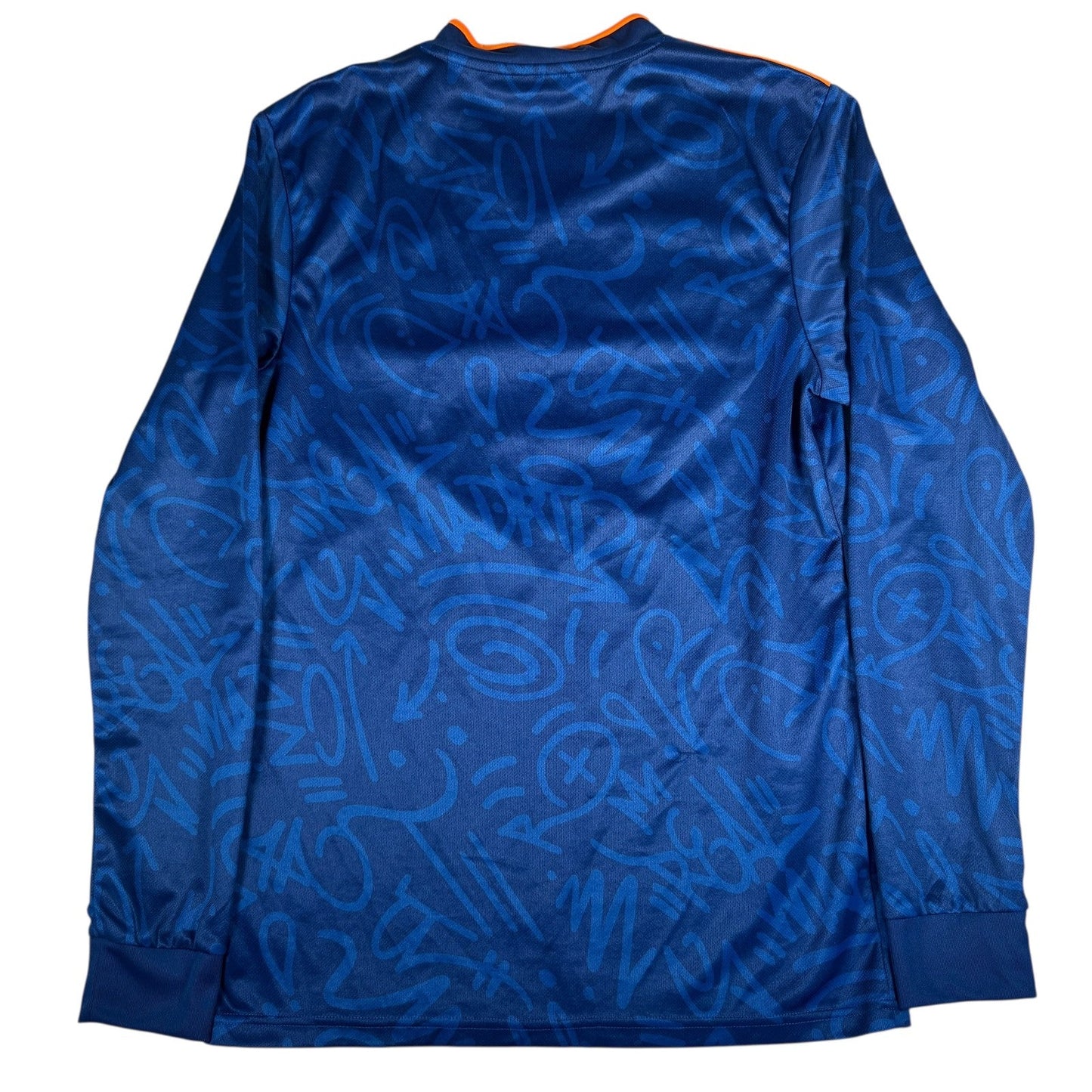 Real Madrid 2021/2022 Long Sleeve Away Football Shirt  Small