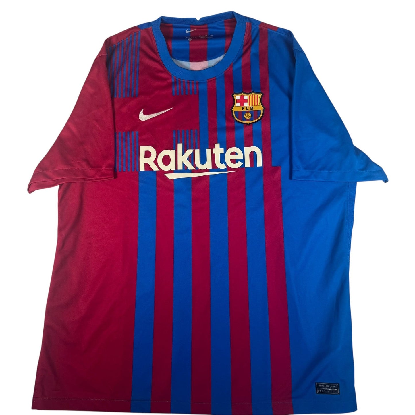 Barcelona 2021/2022 Home Football Shirt  XXL 2XL