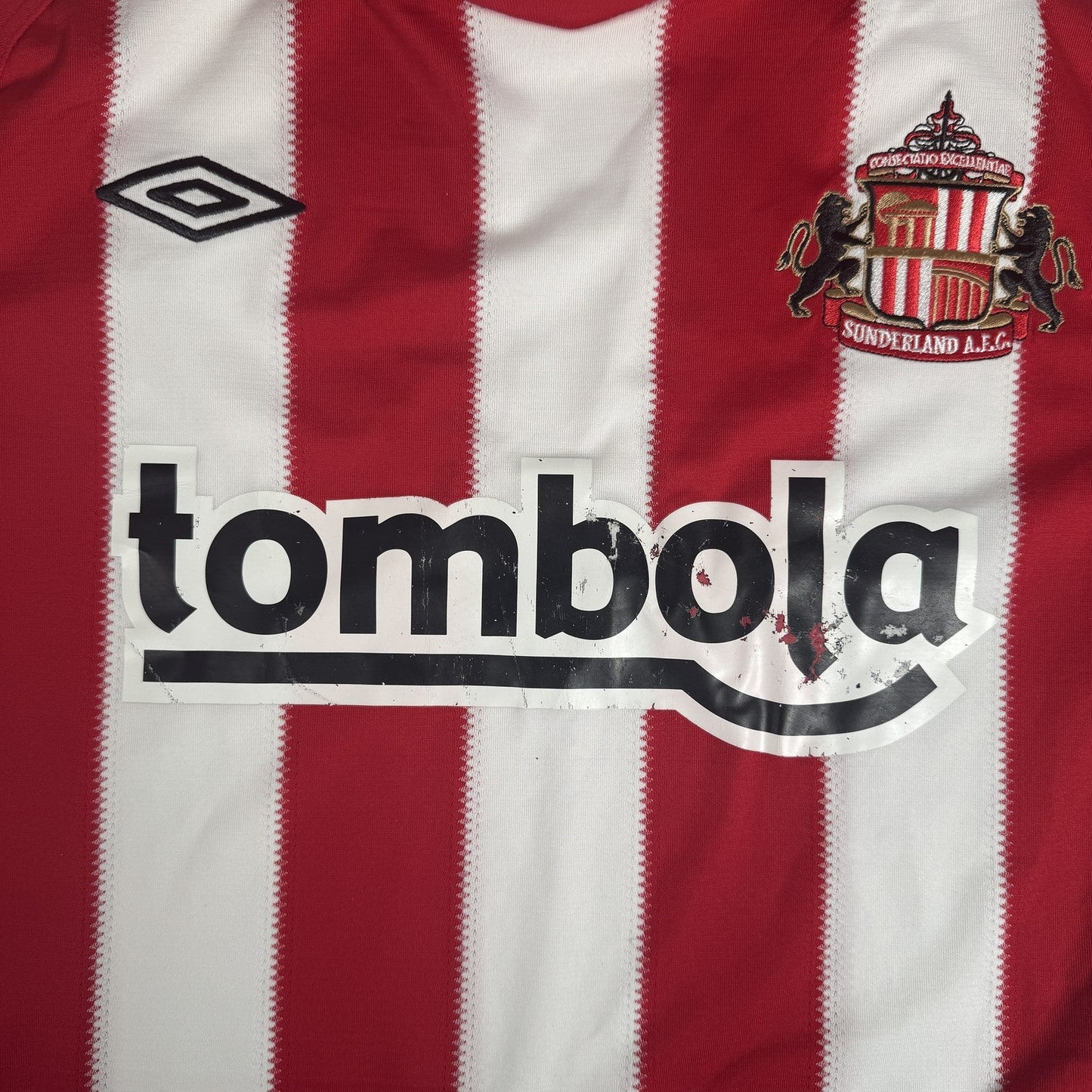 Sunderland AFC 2010/2011 Home Football Shirt  Large