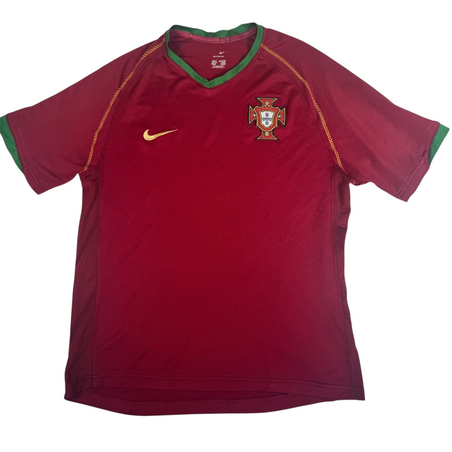 Portugal 2006/2007/2008 Home Football Shirt  Medium