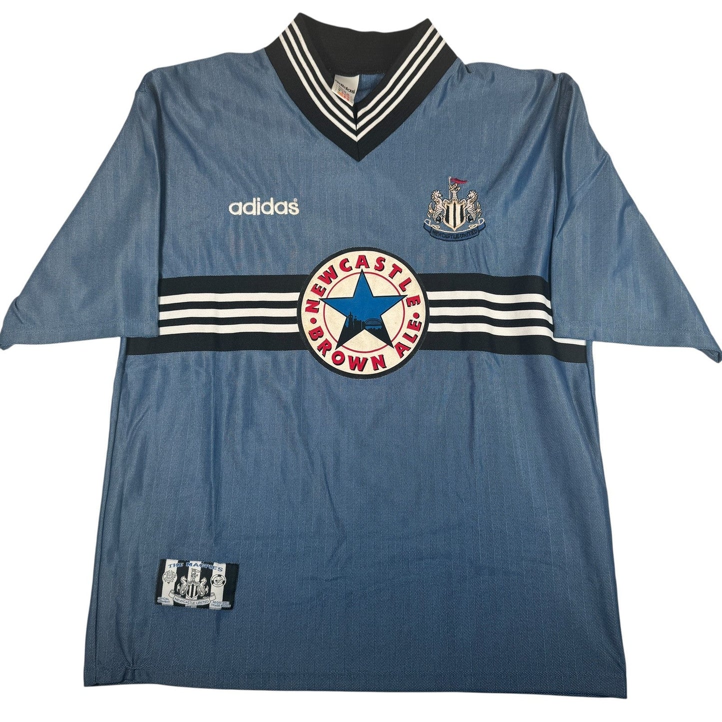Newcastle United 1996/1997 Away Football Shirt  Large