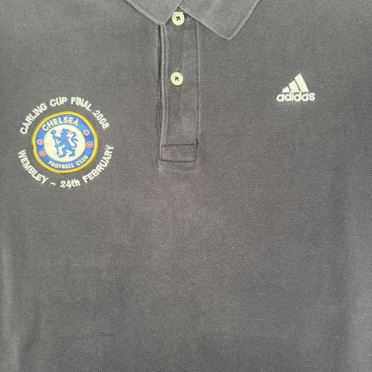 Chelsea 2008/2009 Carling Cup Final Training Polo Shirt Large