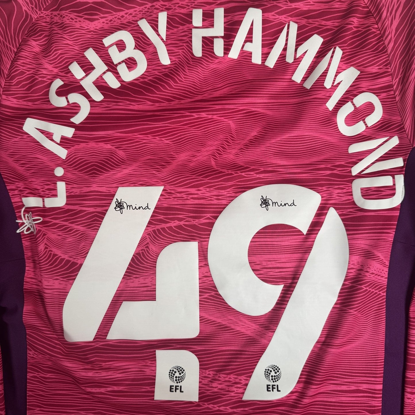 AHSBY-HAMMOND 49 Fulham 2021/2022 Goalkeeper Football Shirt Large