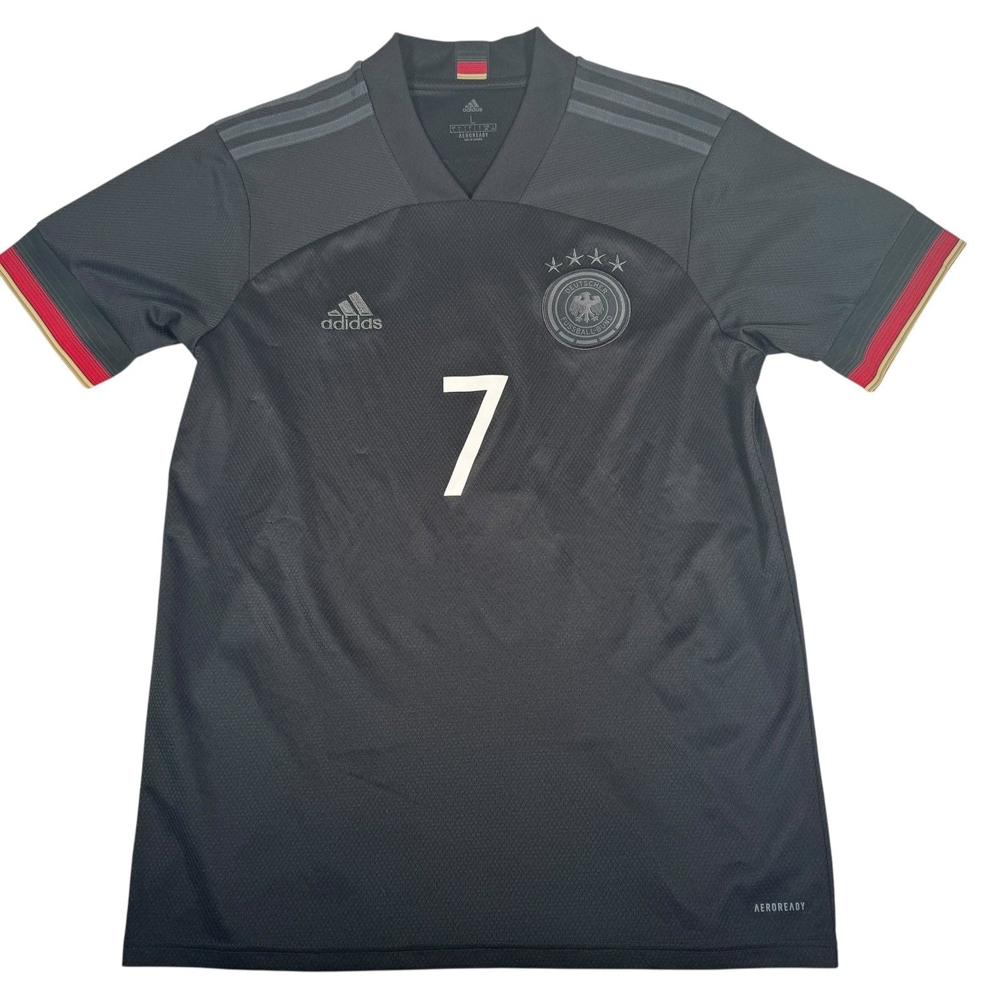 HAVERTZ 7 Germany 2020/2021/2022 Away Football Shirt  Large