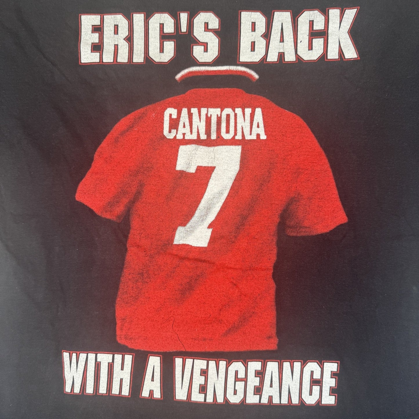 Cantona Manchester United Leisure T-Shirt  XL