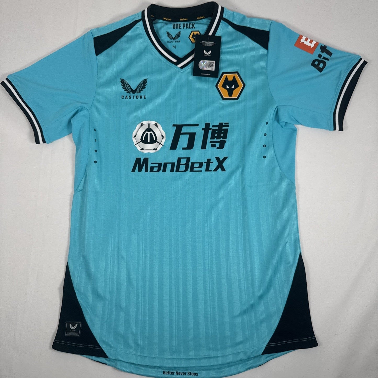 Wolverhampton Wolves 2021/2022 Goalkeeper Football Shirt Medium Pro Version BNWT