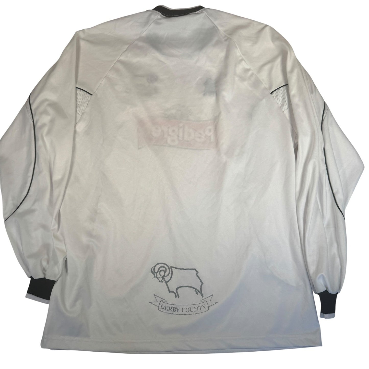 Derby County 2003/2004/2005 Long Sleeve Home Football Shirt 2XL XXL