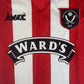 Sheffield United 1996/1997 Home Football Shirt  Medium