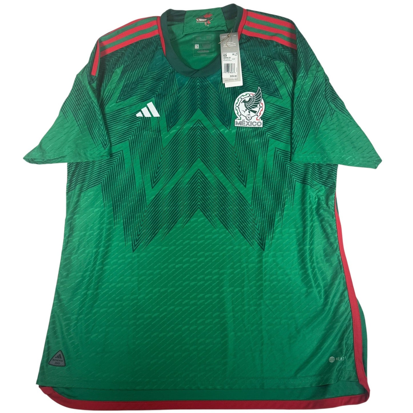 Mexico 2022/2023/2024 HEAT.RDY Home Football Shirt 2XL XXL BNWT