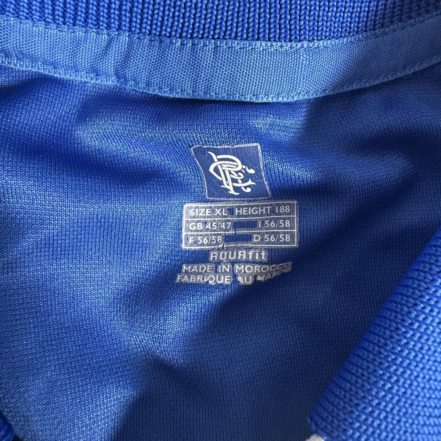 Rangers 2002/2003 Home Long Sleeve Football Shirt  XL