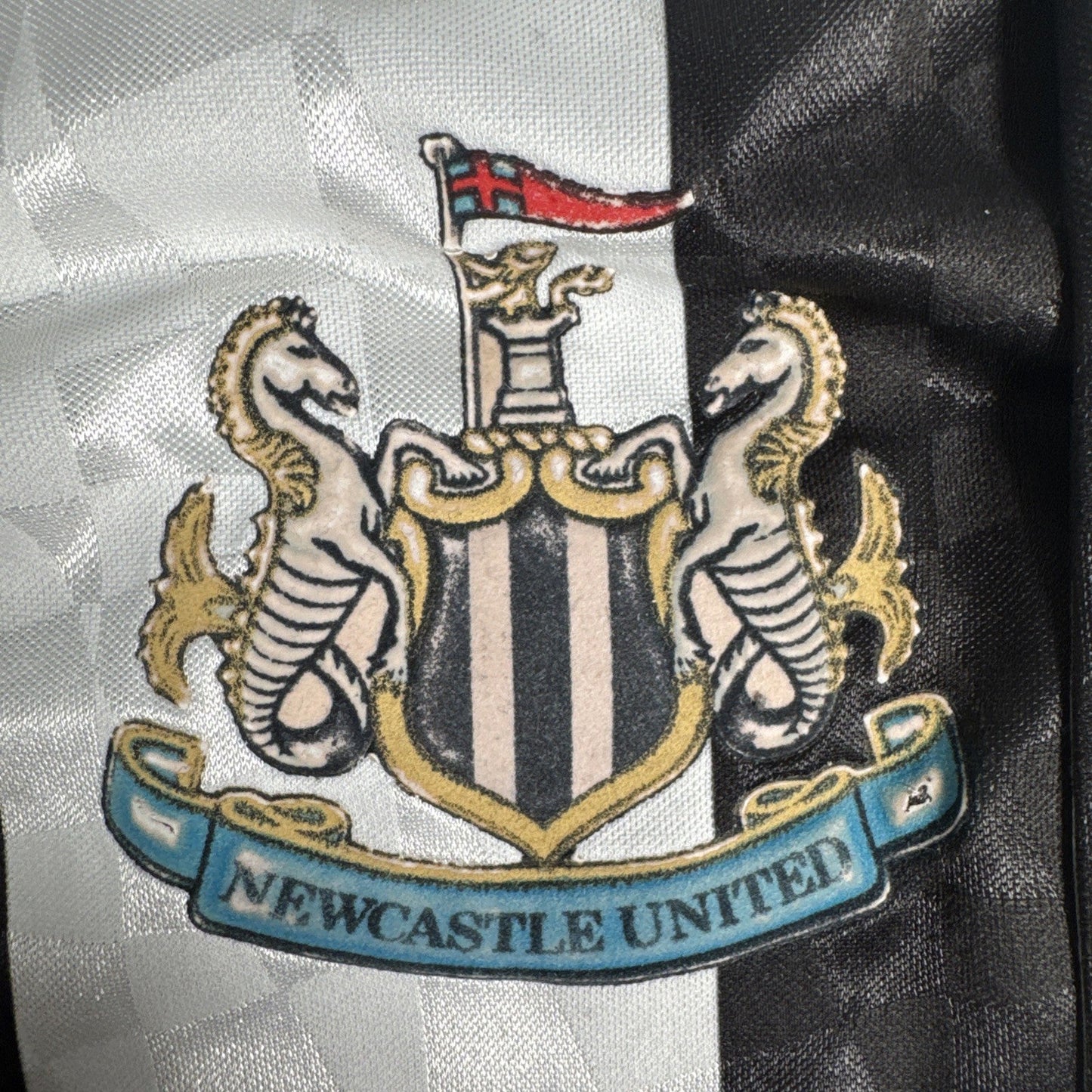 Newcastle United 1990/1991/1992/1993 Home Football Shirt Men’s XL