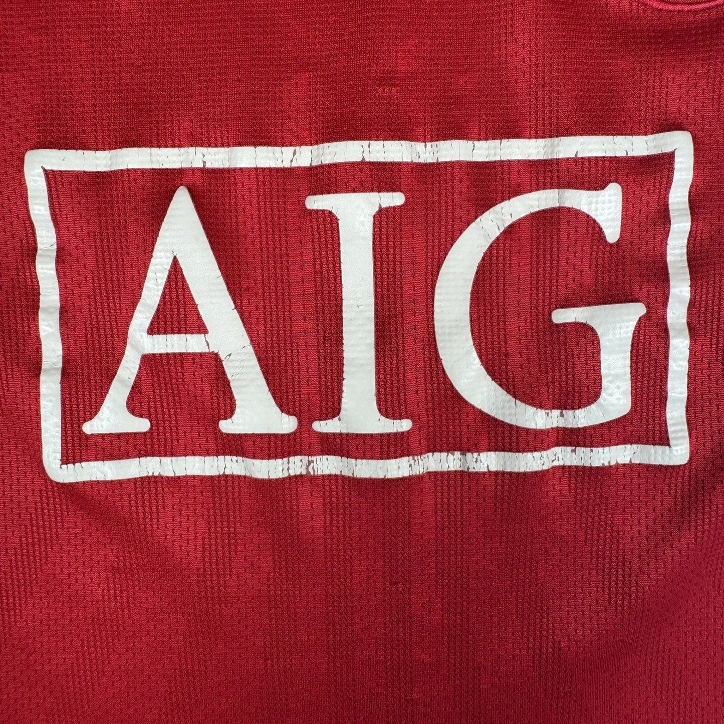 Manchester United 2007/2008/2009 Home Football Shirt  XL