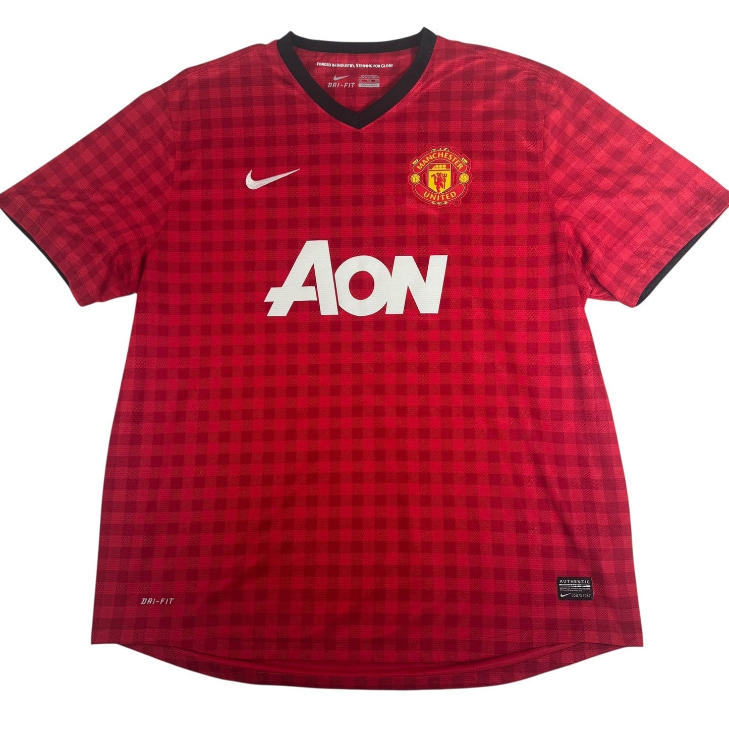 Manchester United 2012/2013 Home Football Shirt  XXL 2XL