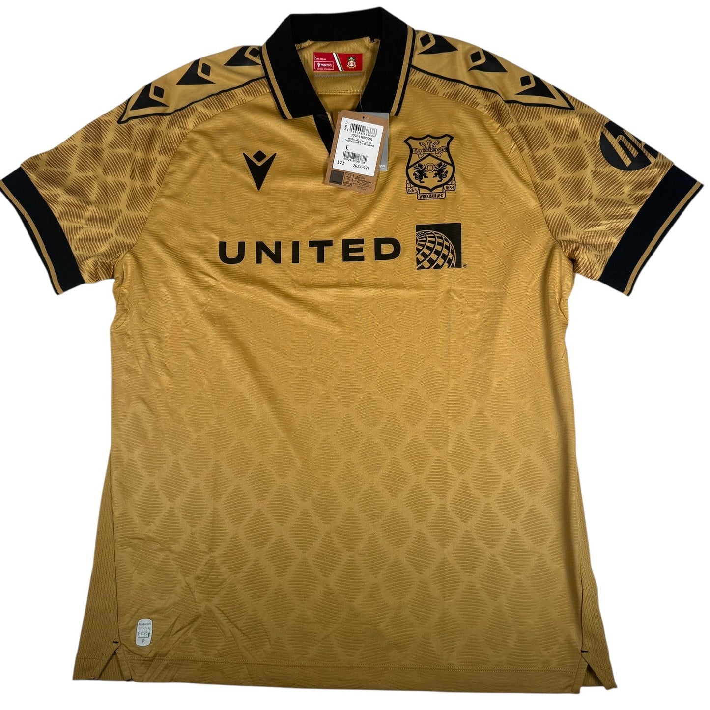 Wrexham 2024/2025 Third Football Shirt  Large BNWT