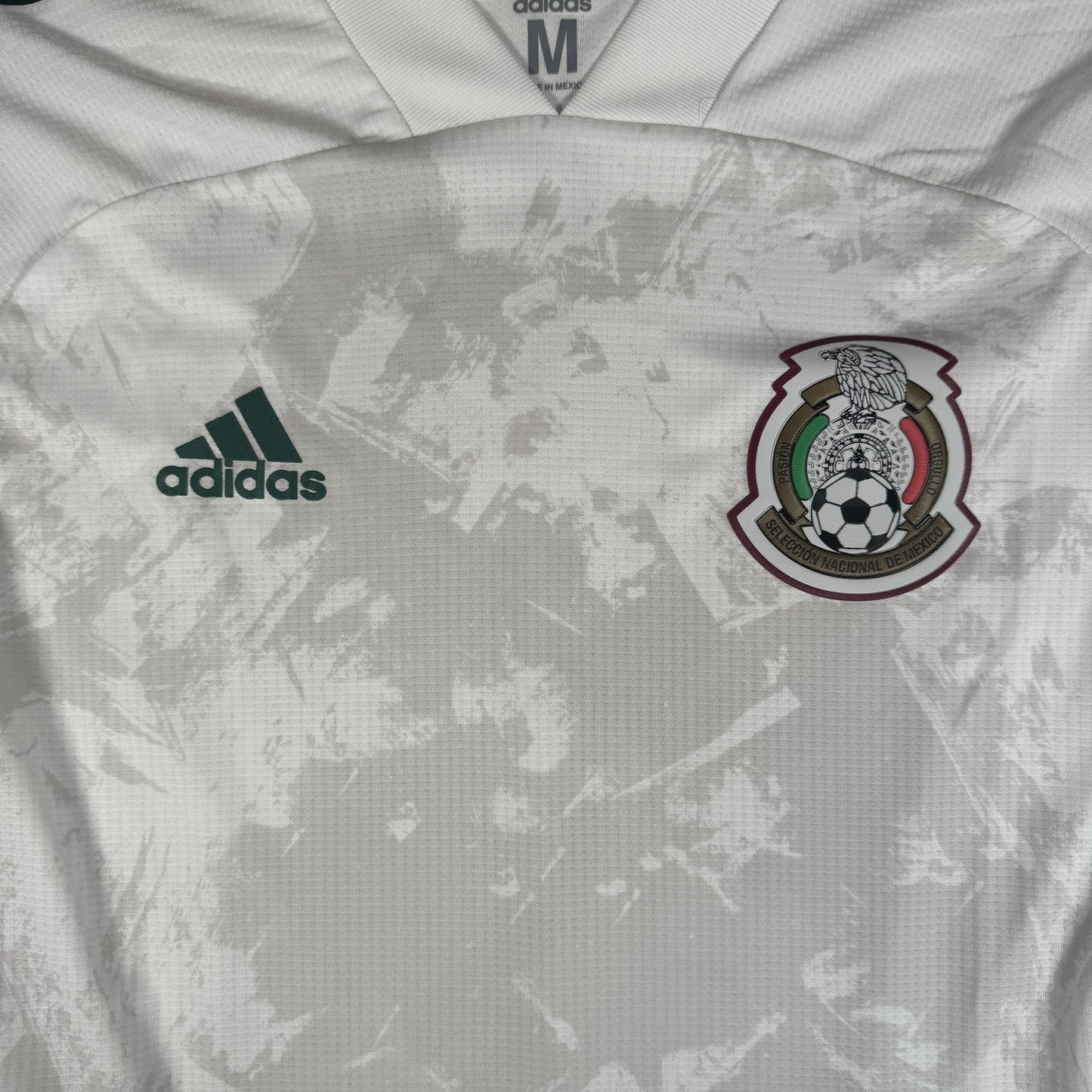 J.ANGULO Mexico 2020/2021 Away Long Sleeve Football Shirt Player Spec Medium