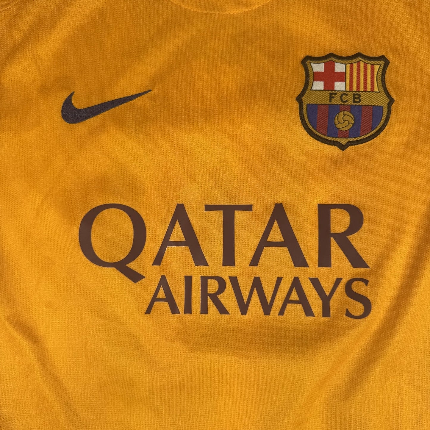 MESSI 10 Barcelona 2015/2016 Away Football Shirt  Small